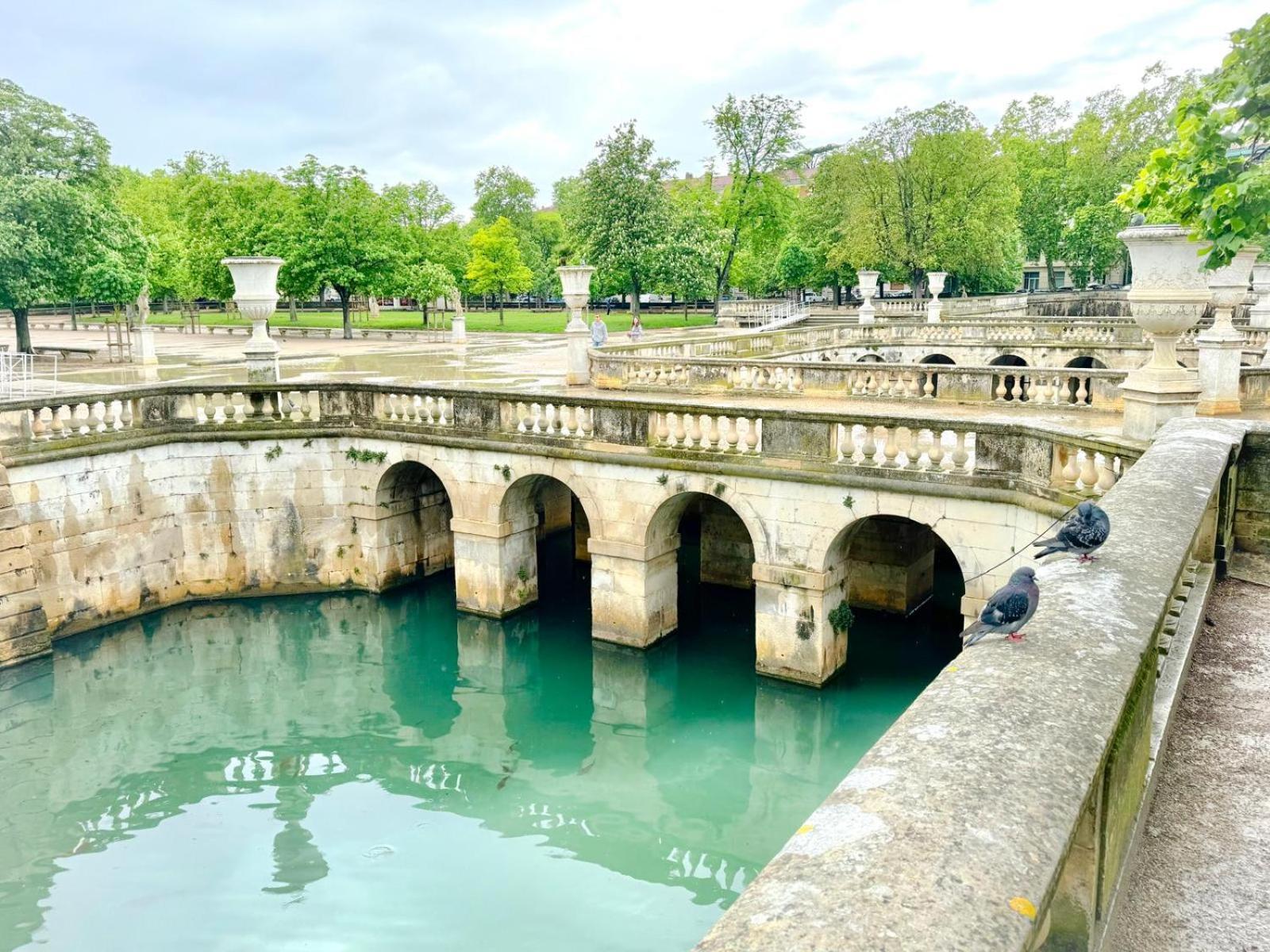 Au Coeur Du Centre Historique - Immeuble Classe - Terrasse - Climatise Nîmes Exterior photo